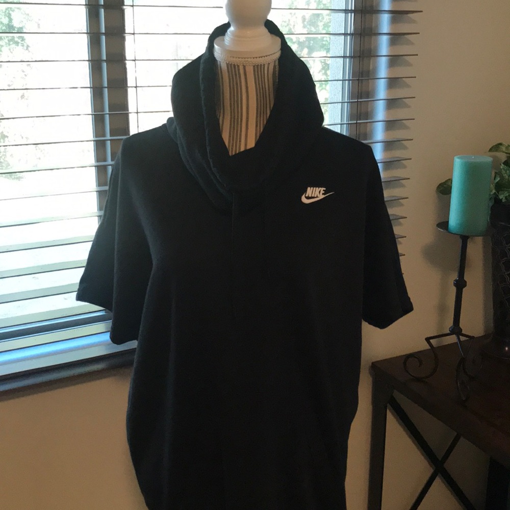 Ladies Nike Short Sleeve Sweatshirt Pullover - Picture 6 of 6